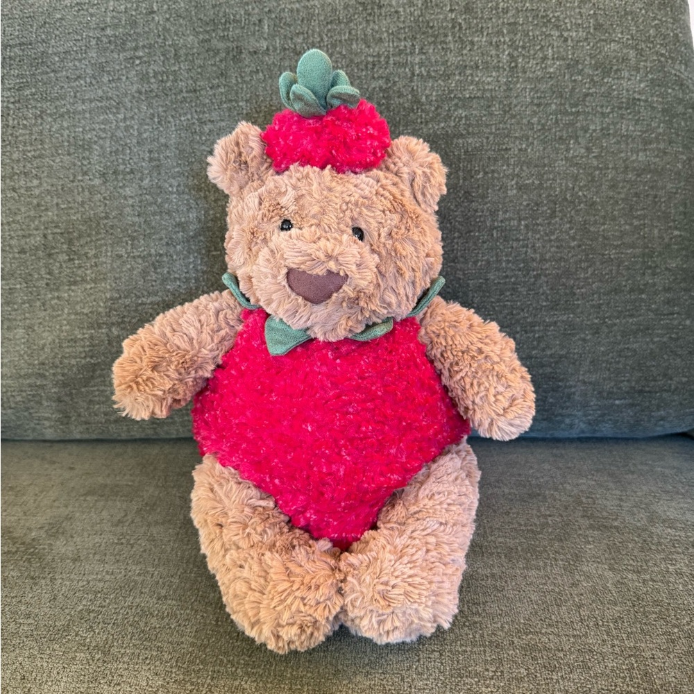 Jellycat Strawberry Bartholomew Bear